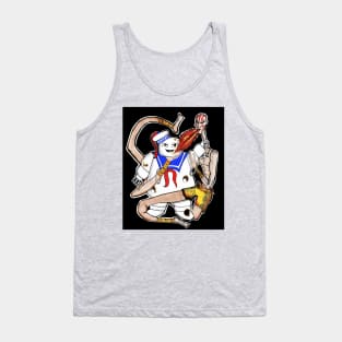 Stay Puft v.s Dhalsim Tank Top